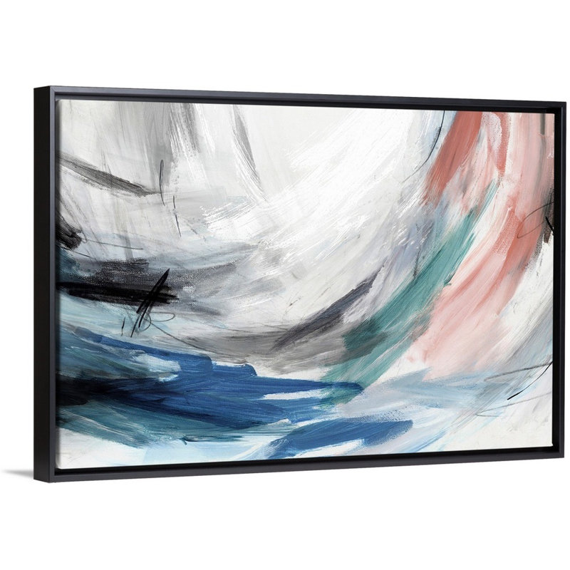Print, Black Framed, 14" H x 20" W x 1.75" D