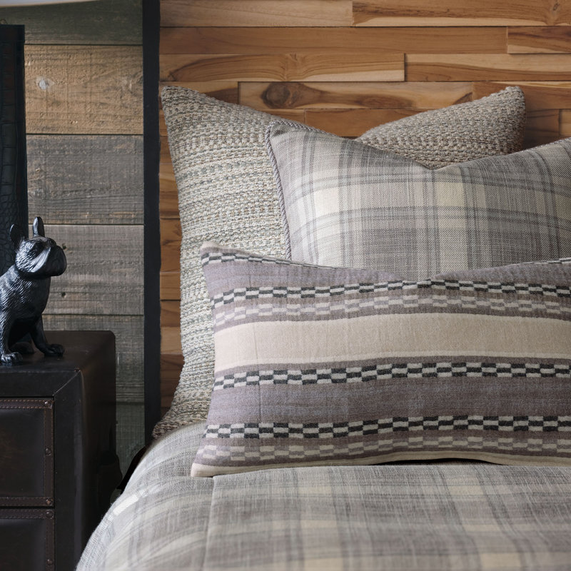 Telluride Wool Lumbar Pillow Cover & Insert, Faux Down