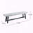 Outdoor Weather Resistant Patio Bench Set-967861657