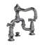 Chesterfield Bathroom Bridge Faucet with Drain Assembly-242468965