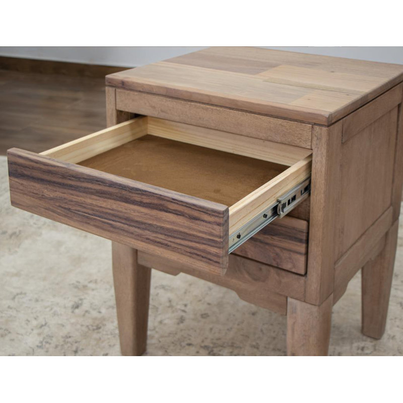 Katriana 26'' W Solid Wood Nightstand