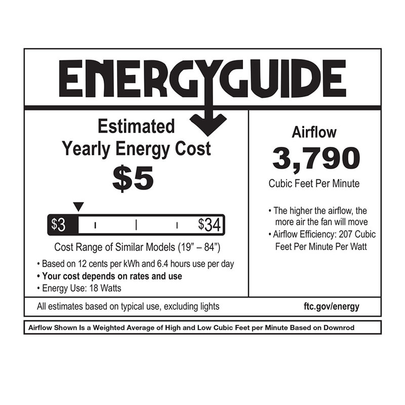 Hinkley Tiburon Ceiling Fan, Matte Black, Driftwood
