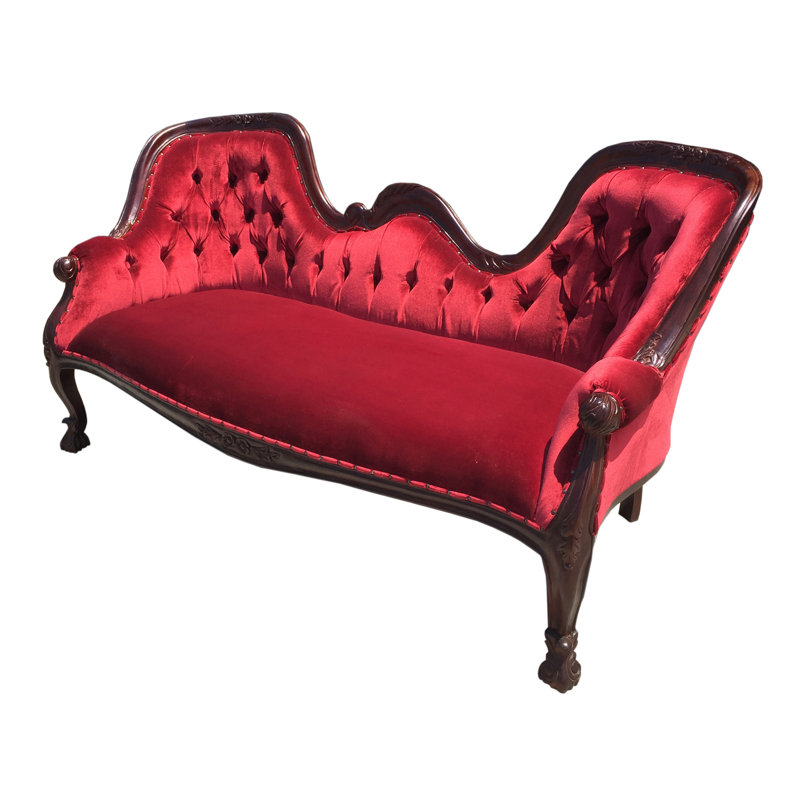 Felker 76" Velvet Pillow top Arm Sofa