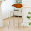 Chaise d'appoint à dossier bas beige (ensemble de 2)-1725121772-1725121775