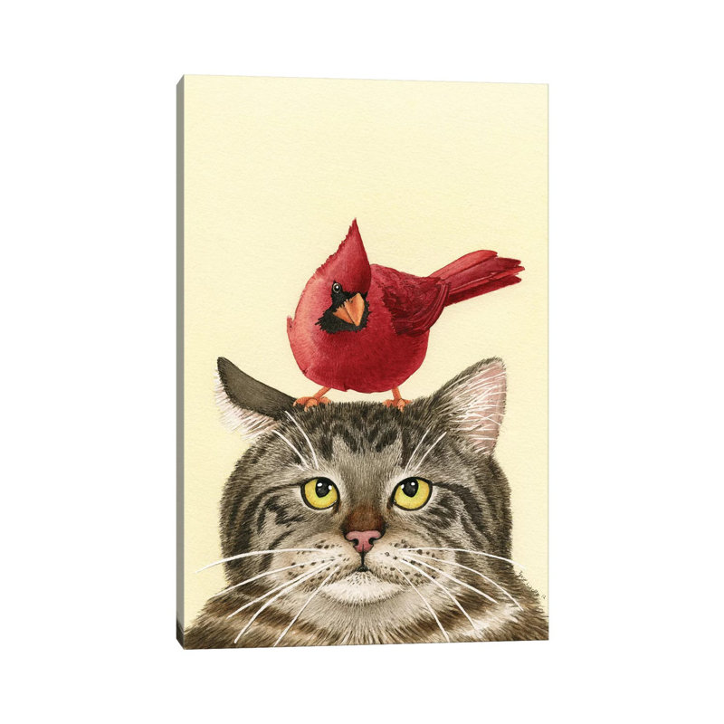 Peculiar Encounter by Tracy Lizotte - Painting on Canvas, Wrapped Canvas, 66.04 cm H x 45.72 cm W x 3.175 cm D
