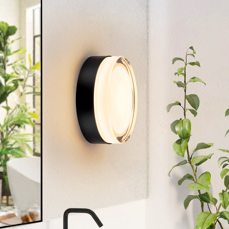 Blaz LED Dimple Flush Mounted Sconce