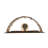 Rustic Lodge Flush Mounted Sconce