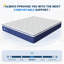 Matelas hybride en mousse viscoélastique 12 po Avenco-1136439582
