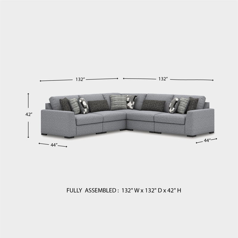 Cantin 5-Piece Sectional