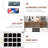Bar Cabinet and Buffet Table - LED Light Charging Station, Sideboard with Storage