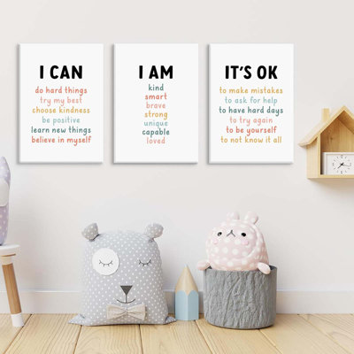 3 Piece Wrapped Canvas Print