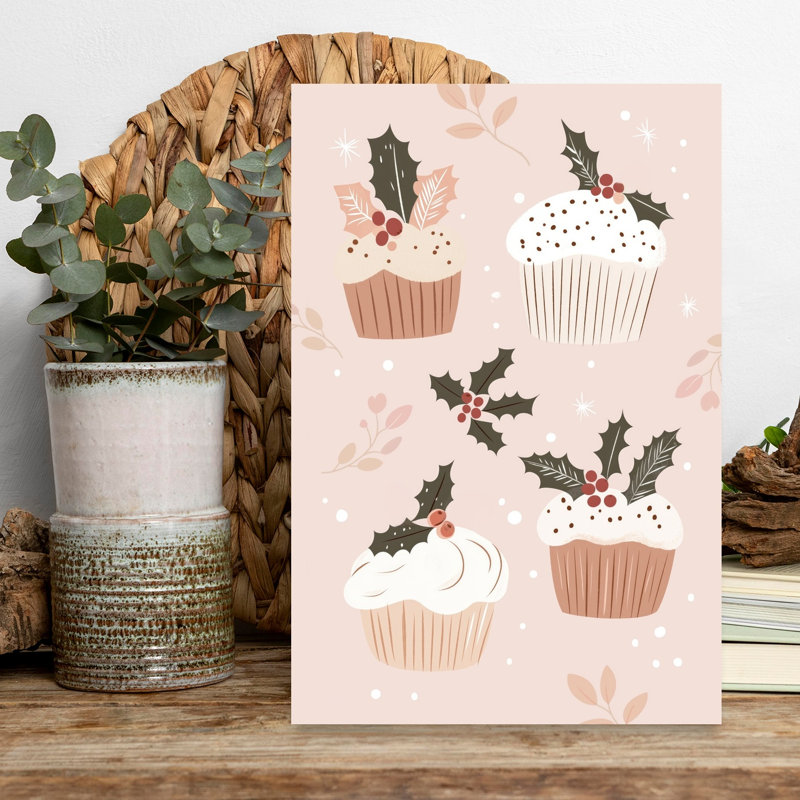 Cozy Christmas Cupcakes, H 18 po x l 12 po