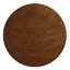 Table d'appoint ronde Alysa, finition noyer-260546533