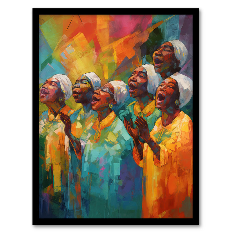Meras African Music by Christian Gospel - Single Picture Frame Print