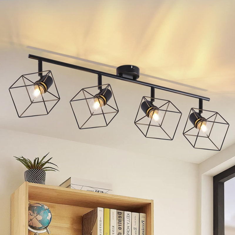 Semi Flush Mount, Black