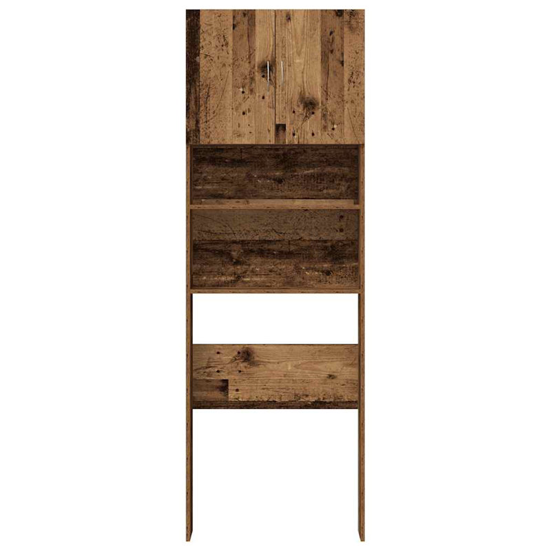 Engineered Wood Freestanding Bathroom Cabinet, Old Wood