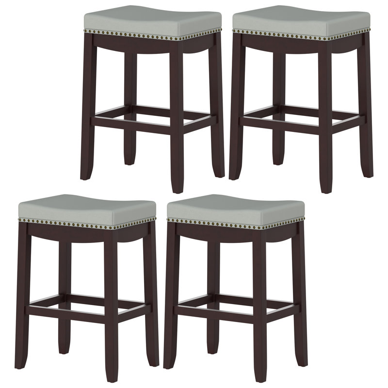 Tabouret Rakiem, Brun, Tabouret de comptoir (siège d’une hauteur de 24, 4