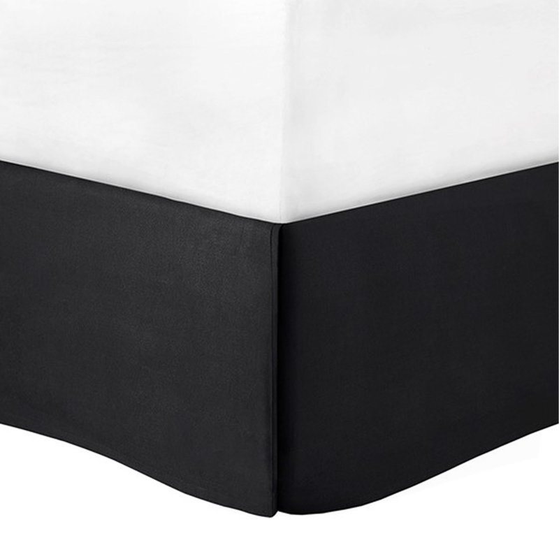 7 Piece Cotton Printed Comforter Set Black