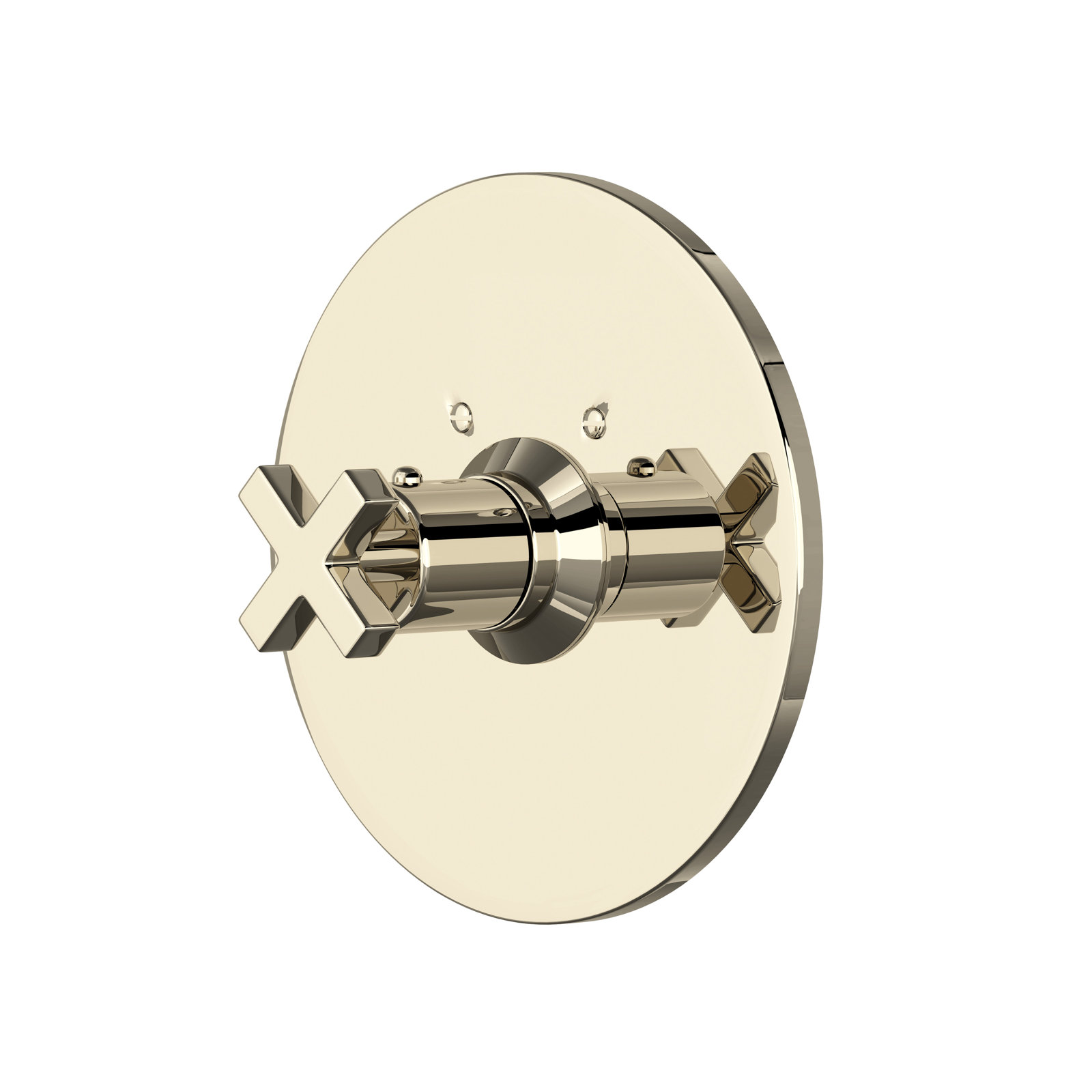 Seymour 3/4" Thermostatic Trim Without Volume Control, Polished Nickel
