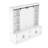 Multifunctional Entryway Cabinet with Sliding Doors – Industrial Storage Unit for Living Room & Hallway,White-1096315502