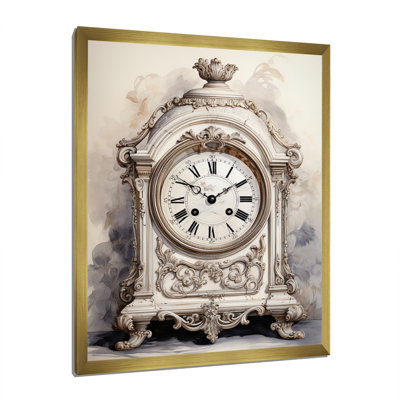 Horloge classique sophistiquée - impression