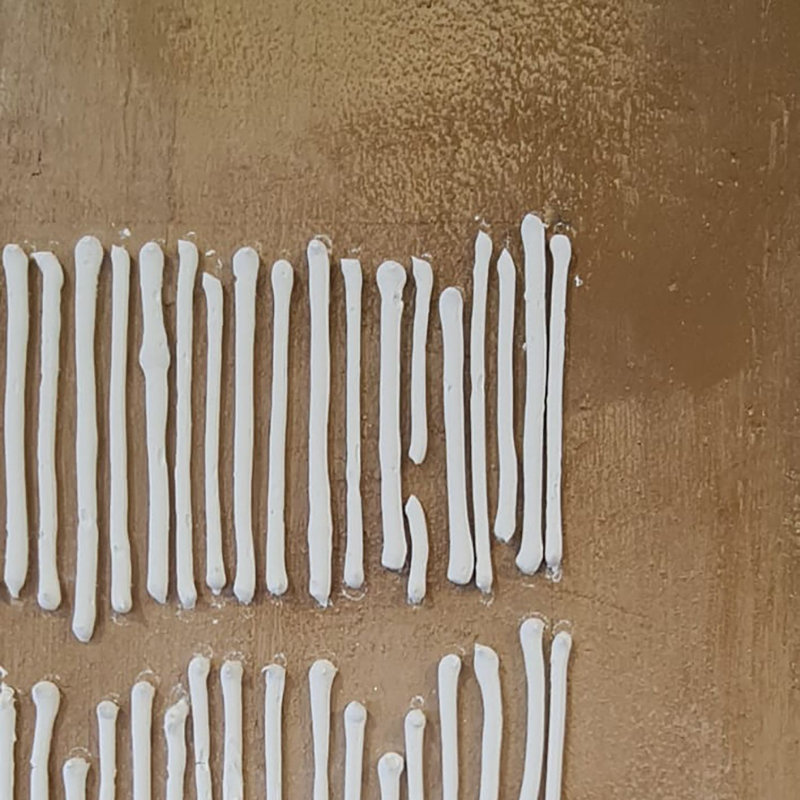 Peinture à l'huile décorative, H 39,37 po x l 39,37 po x P 1 po