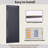 Nyazia Metal Rectangle  Decorative Wall Mirror with Window Panels-99045780
