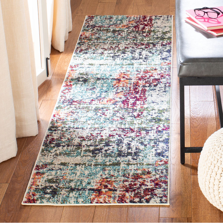 Forney Abstract Hand Woven Area Rug