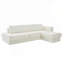 Canapé modulaire en forme de L de 113 po avec coussins double couche, pour un salon confortable et personnalisable-1723464812