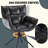 Deltha Faux Leather Swivel Armchair-97555411