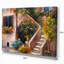 "summer terrace landscape" , reproduction d’art sur toile tendue-16486044