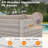 8 - Person Outdoor Rattan Furniture Patio Set with Cushions-1728097344