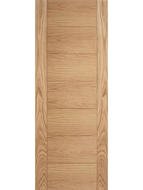 Carini Prefinished Oak Internal Fire Door, 198.1cm H x 83.8cm W x 4.4cm D