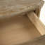 Table de chevet 3 tiroirs en brun