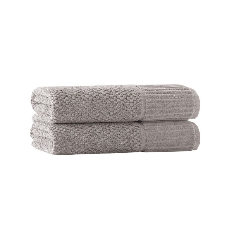 Ensemble de serviettes en coton turc 2 pièces Argo, Sable