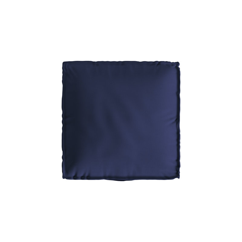 Calme Jardin Seat Cushion, Dark Blue