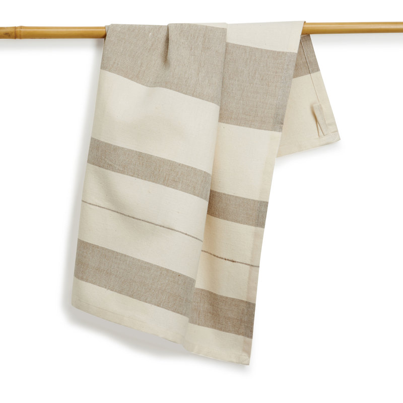 Stripe Tea Towel Kitchen Towel, Chai