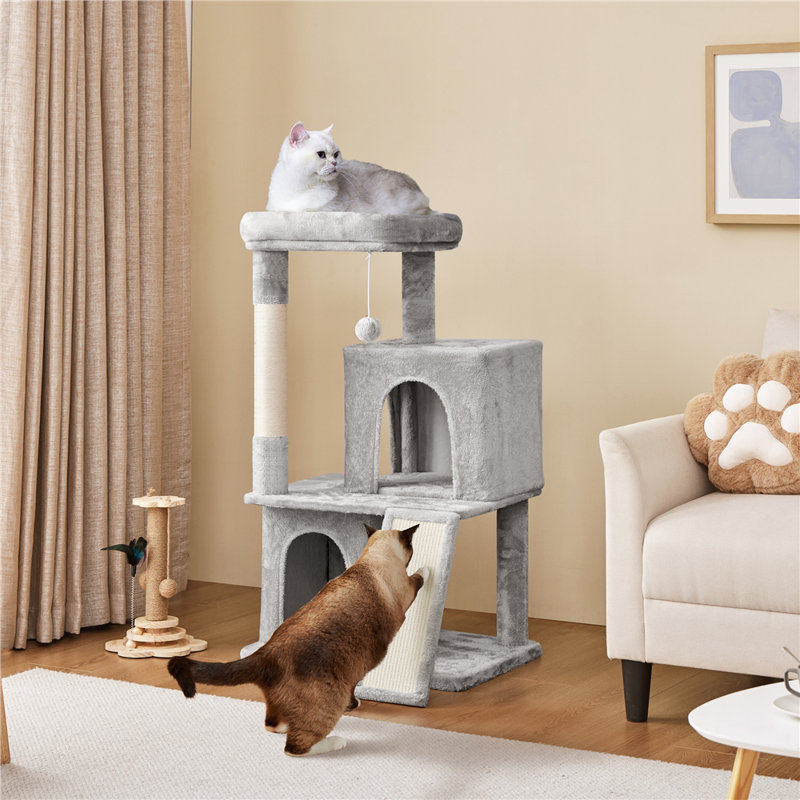 Arion 106cm H Cat Tree, Light Grey