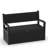 70 Gallon Durable Resin Outdoor Bench Storage And Organization Deck Box