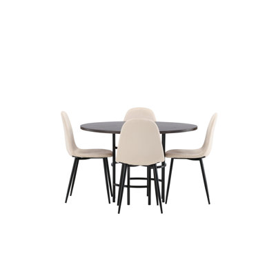 Quarles 4 - Person Dining Set