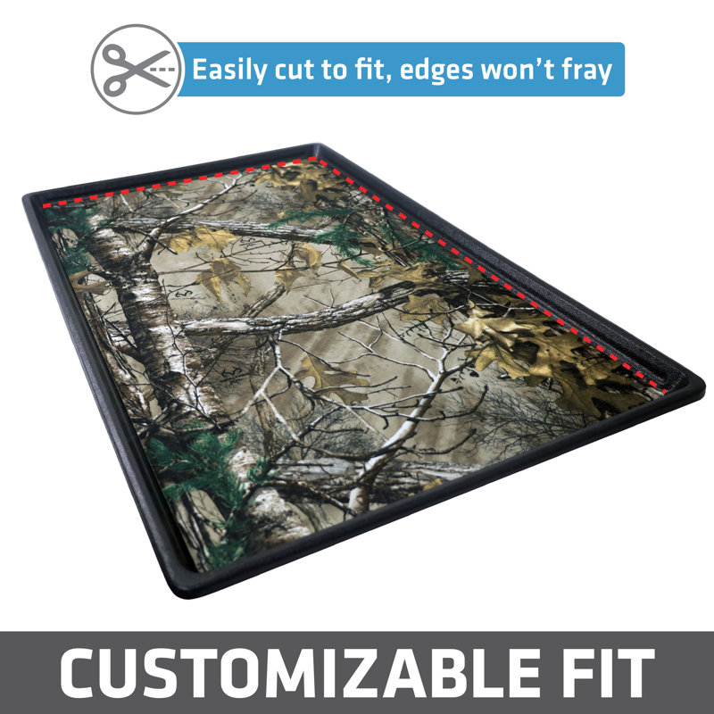 Realtree Camouflage Waterproof Dog Crate Mat Liner, 27" x 42"