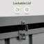 Boîte de rangement en acier pour l'extérieur-99011405-99011408