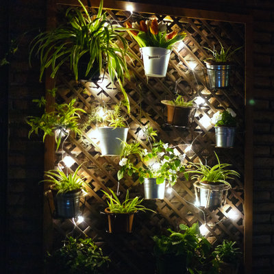 Outdoor 100 - Bulb 396'' Solar Powered LED Mini String Light