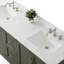 Ensemble de meuble-lavabo autoportant à double cuve 72 po avec plateau en marbre d'ingénierie Vannes-1729999726