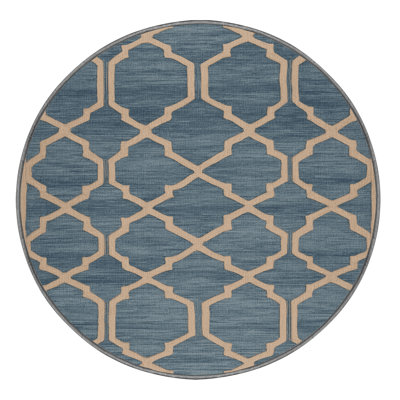 Machine Washable Trellis Grey Area Rug