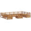 404cm Wide Patio Sectional Set