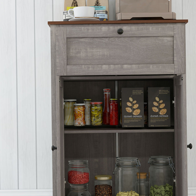 Stylish And Functional Accent Cabinet With Multiple Storage Compartments, High - Density Board For Durability And Easy - Clean Surface For Effortless Home Organization