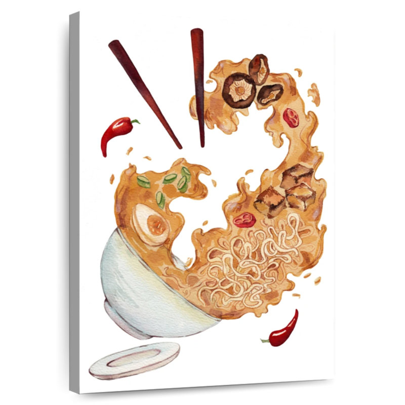 Yarlin Ramen Splash, 24" H x 16" W