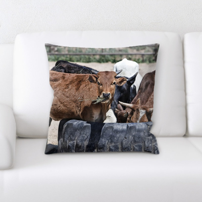 Coussin de vache