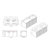48" Wall Mounted Double Bathroom Vanity with Resin Top-1755773521